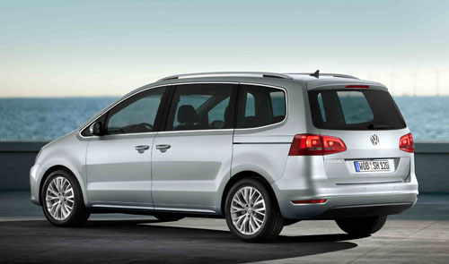 New Volkswagen Sharan 2010. New Volkswagen Sharan MPV on