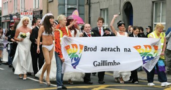 Scenes from the 2008 Gay Pride Parde.
