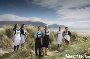 The Calvey family who will launch the new season of Achill Mountain Lamb this July