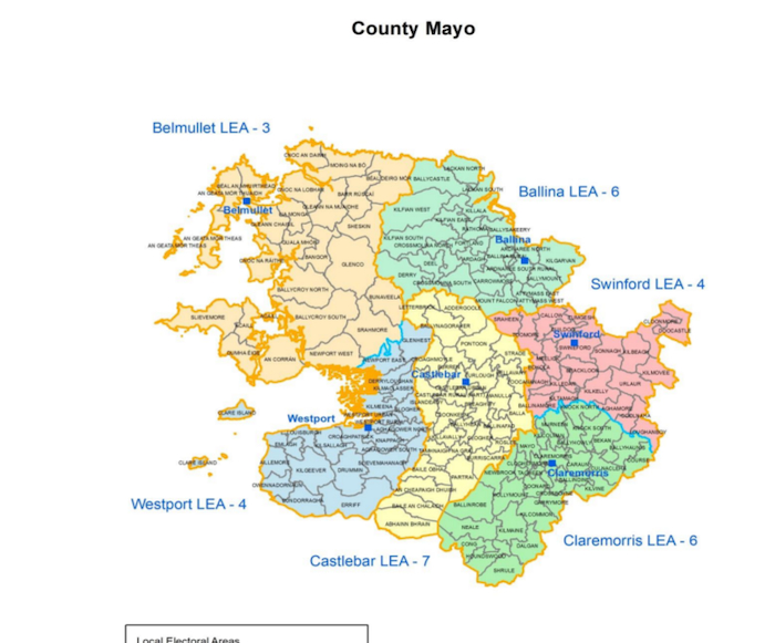 Advertiser.ie Local electoral boundaries shaken up ahead of council