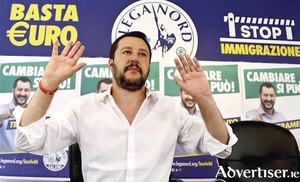 Matteo Salvini, deputy prime minister of Italy and minister of the interior, one of Europe&#039;s major right-wing populists.