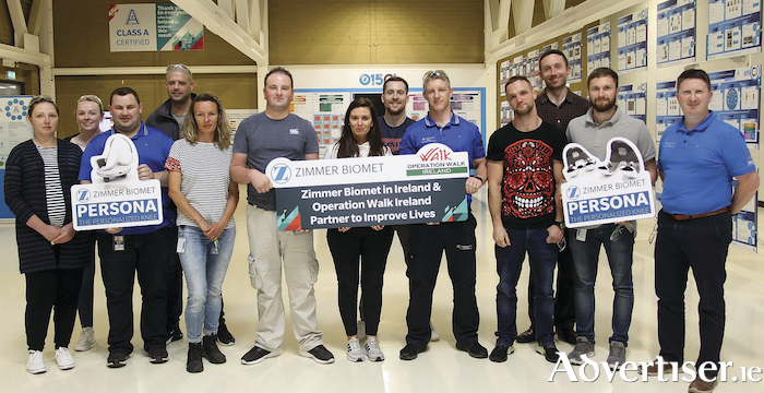 Advertiser.ie - Zimmer Biomet Galway plays a key role in helping 100 ...