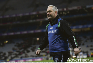  Oughterard manager Tommy Finnerty must prepare his side for a meeting with All Ireland club champions Corofin in this year&#039;s revised Galway football championship.
Photo: Ramsey Cardy/Sportsfile