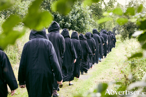 Pan Pan 
Cascando 
by Samuel Beckett 
directed by Gavin Quinn,  as part of Galway International Arts Festival Autumn Edition 
(17-20 Sept, 1pm, 4pm &amp; 7pm, meeting point outside the Town Hall Theatre)  giaf.ie 
