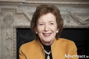 Former president Mary Robinson to speak on climate justice