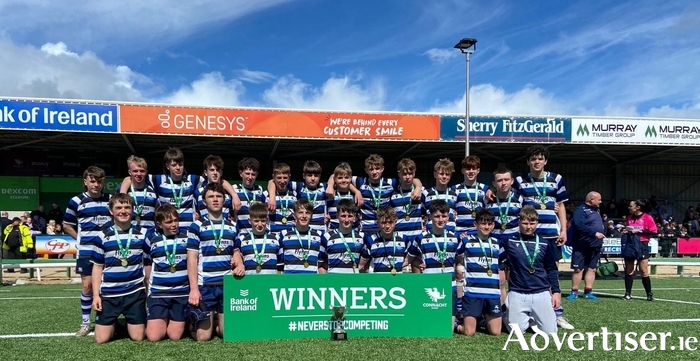 The Corinthians team that beat Sligo in the final of the Connacht U15 Cup at Dexcom Stadium. 
Back (L-R): Evan McDonagh, Jamie Dillon, Cathal Keaveny, James Clarke, Eoin Healy, Eoghan Murphy, Dylan McGrath, Iustin Ababei,  Jeaic Fahy, James Molloy,  Luke Dilleen, Bríon Kearney, Micheál Duignan, Darragh Dickson.Front 
Front (L-R): Enda Colleran, Louis Cocollos, Jody Noone, Colin Roche, Eoin Gannon, Rónán Ó Neachtain, Charlie Garvey, Rónán Ó Neachtain, Ciaran Collins, Ríon Gill.