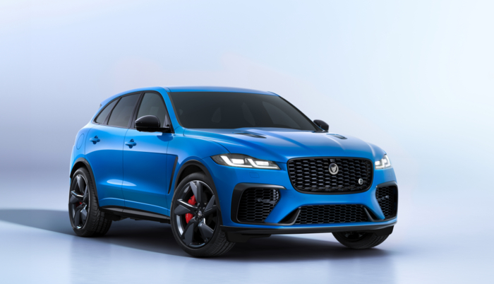 Jaguar unveil their 90th anniversary F-Pace with subtle badging and a choice of options including diamond-turned alloy wheels, privacy glass, panoramic roof and 3D Surround Camera technology.