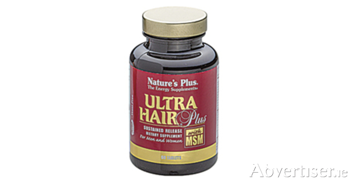 Use Nature’s PLus ULTRA HAIR PLUS to achieve a healthy shiny hair look