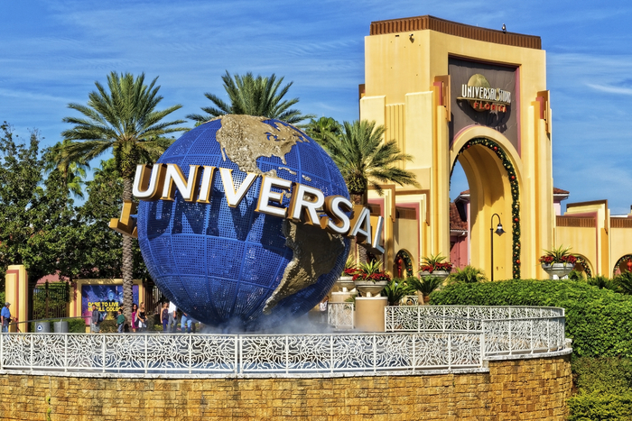 The entrance to Universal Studios Orlando. Image taken from iStock. 
