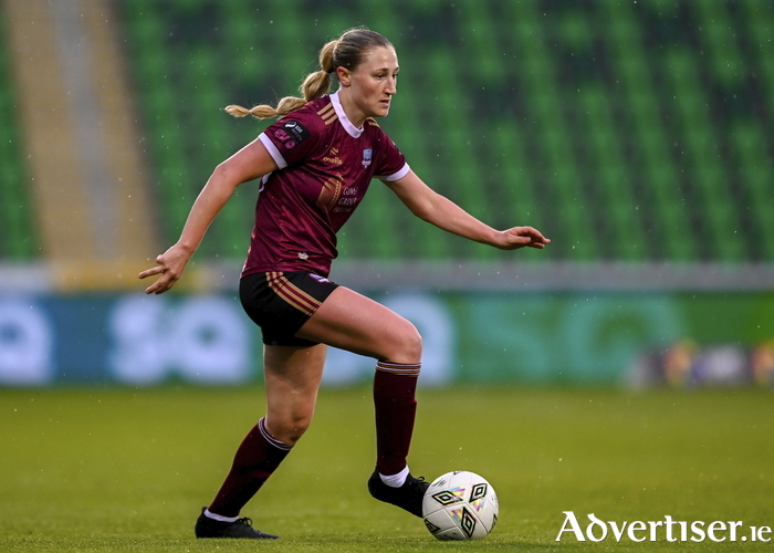 Emily Kavanaugh of Galway United in action. United (second place) will face table-toppers Shelbourne this Saturday in what is set to be a huge clash.
