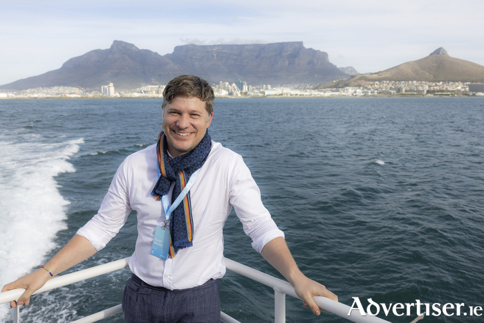 Galway 2024 EY Entrepreneur Of The Year™ finalist Dr. David Mackey of Mbryonics pictured at the 2024 EY Entrepreneur Of The Year™ CEO retreat which took place in Cape Town, South Africa. The aim of the annual retreat is to support, inspire, and challenge the entrepreneurs to take their businesses to the next level. Pic: Naoise Culhane.
