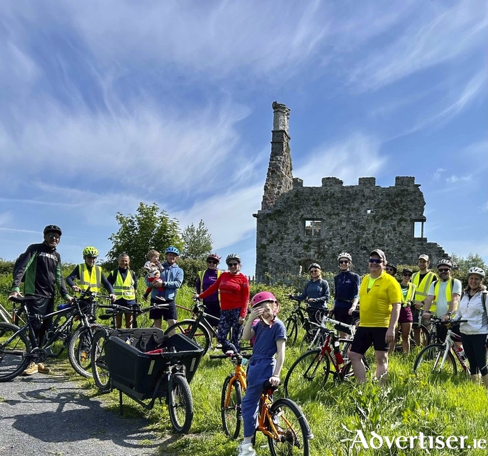 Participants of the Seven Galway Castles Tour operated by Terryland Forest Park Alliance. 