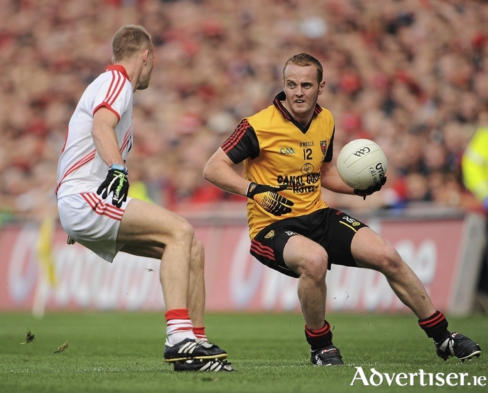 The last time an All-Ireland did not feature either Dublin, Mayo or Kerry was the 2010 final above between Cork and Down.