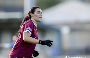 Charlotte Cooney of Galway during the TG4 All-Ireland Ladies Football Senior Championship quarter-final match between Dublin and Galway at Parnell Park in Dublin. Photo by Seb Daly/Sportsfile 