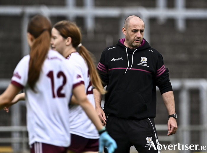 Galway manager Daniel Moynihan. Photo by Sportsfile 