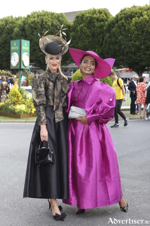 Best dressed winner Lorraine Ryan Kelly and runner up Joice da Silva.