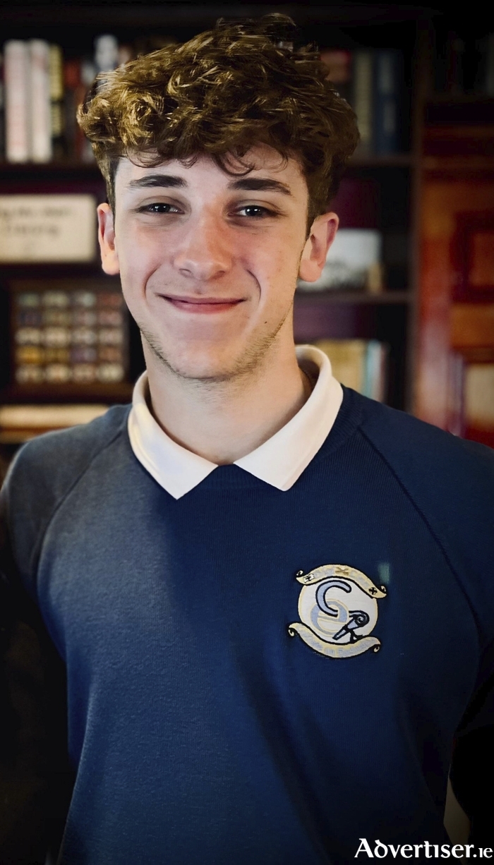 Theo Mac an Ghearr achieved the top marks of 625 points in this year's Leaving Cert.