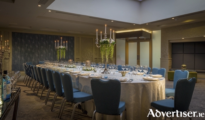 One of the Harbour Hotel's function rooms. 