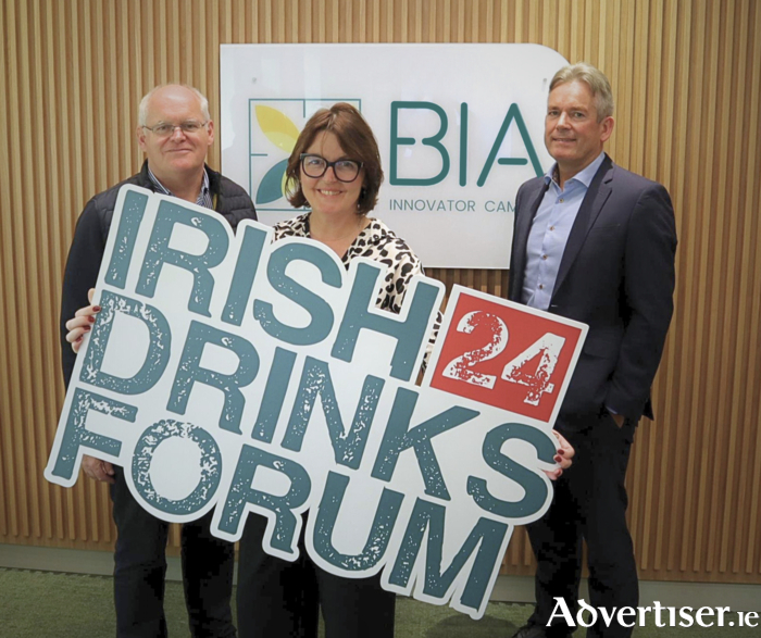 (L - R) Peter Feeney, Chair BIA Innovator Campus, Sandra Regan, Food Sector Project Manager BIA Innovator Campus and Derek Dunwoody, General Manager, BIA Innovator Campus