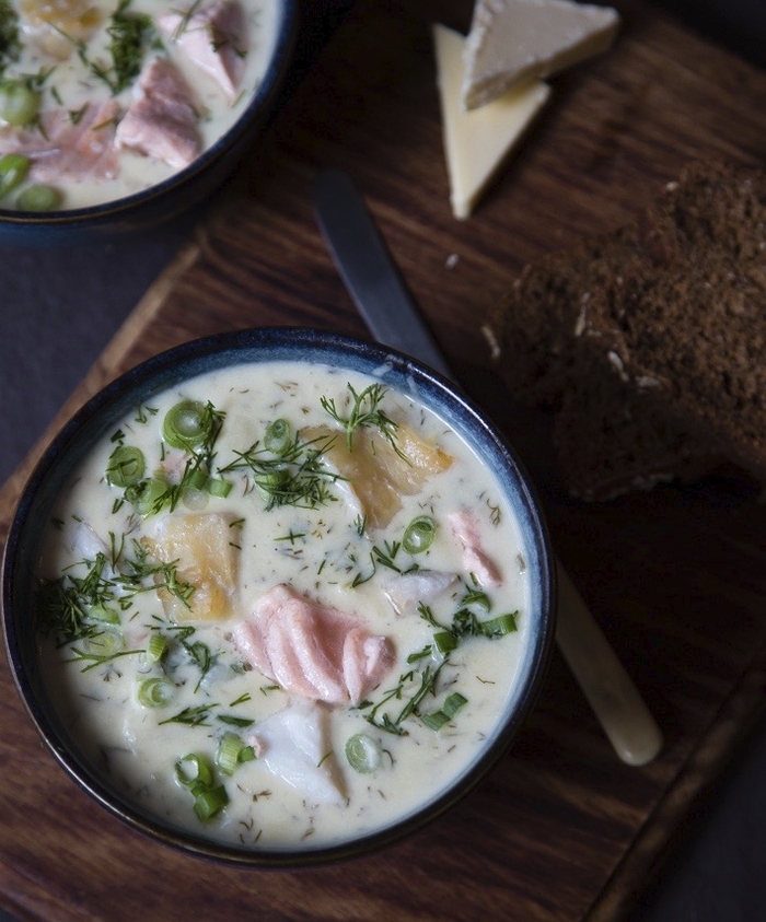 Chowder worth losing your head over at The Kings Head.  