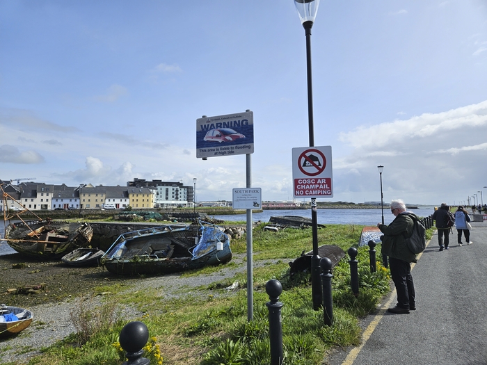 Wrecks at the Claddagh. 