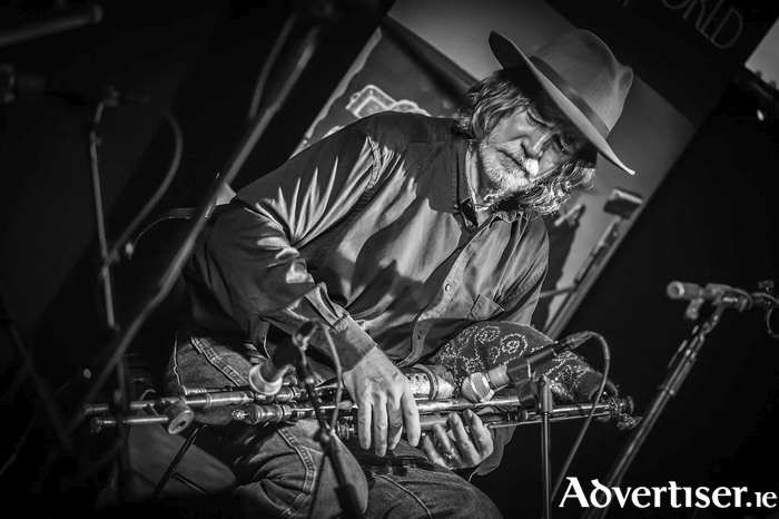 Paddy Keenan, musician, formerly of The Bothy Band, a renowned custodian of the Traveller piping tradition.