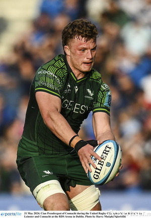 Connacht captain Cian Prendergast.