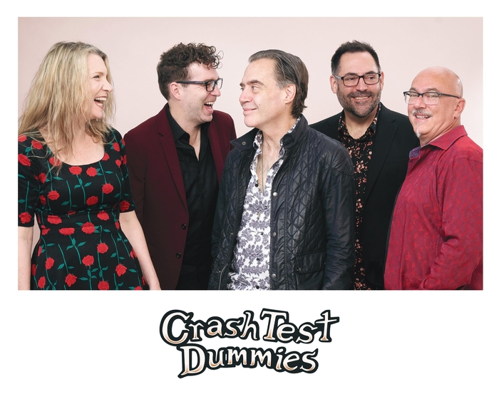 Crash Test Dummies
L to R : Ellen Reid, Stuart Cameron, Brad Roberts, Dan Roberts and Mitch Dorge. 