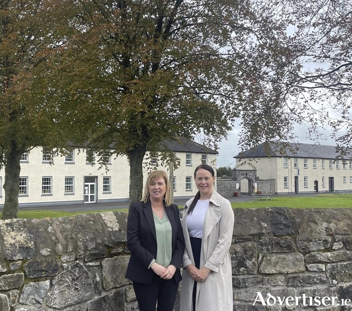 Ms Teresa Silke, principal and Ms Georgina Martin, deputy principal pictured ahead of their open day at Coláiste an Chreagáin.