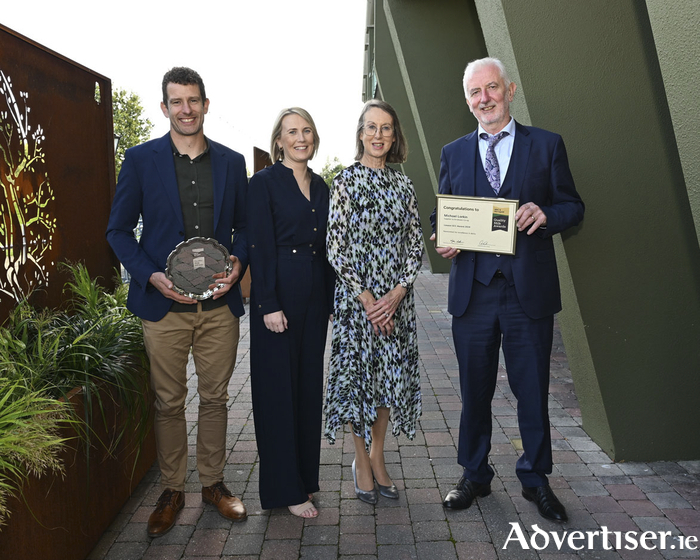 The Larkin dairy farm from Eyrecourt, Ballinasloe, Co. Galway were recognised for excellence in milk production and dairy farming among 11 finalists in the 2024 NDC & Kerrygold Quality Milk Awards. The prestigious annual awards programme, run by Ornua and the National Dairy Council, saw 11 farming families from six counties and 11 dairy co-operatives, celebrated for excellence in sustainable dairying at a special ceremony hosted at Lyrath Estate Hotel, Co Kilkenny.