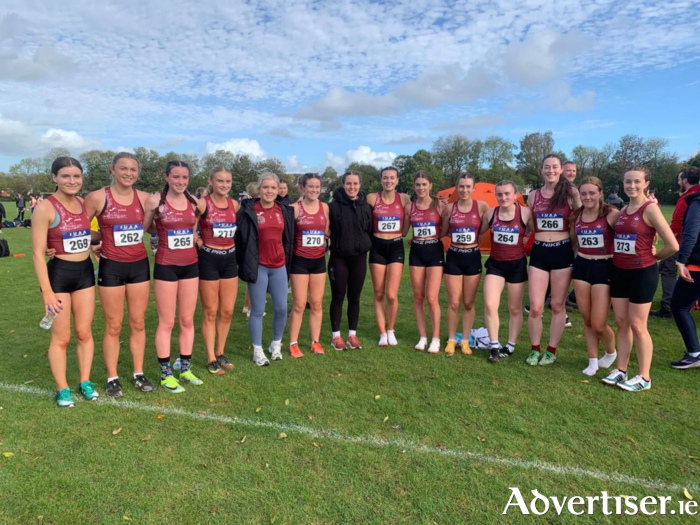 Members of the University of Galway Athletics club.