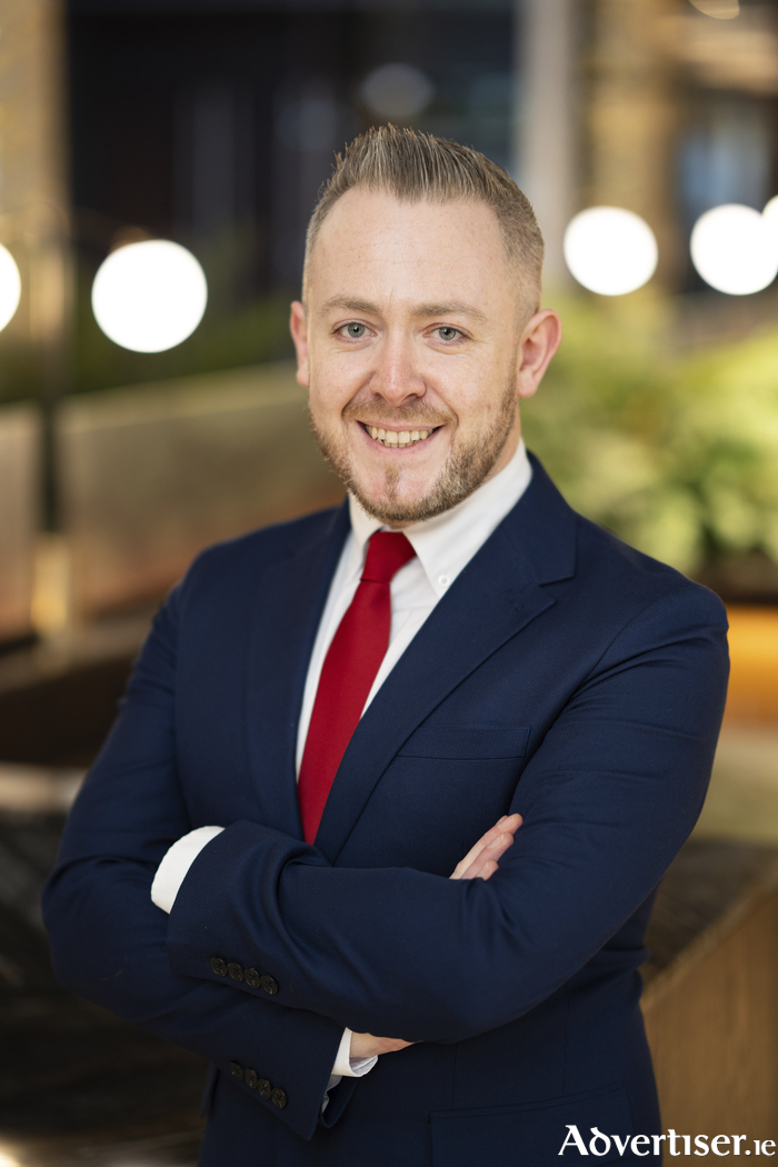 New hotel manager Aidan Donohue