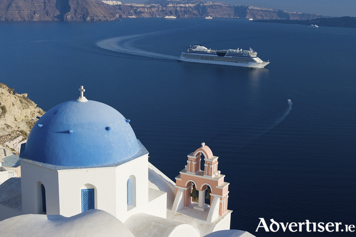 Explore the Greek Islands of Santorini and Mykonos aboard Royal Caribbean's ship, Explorer of the Sea. 