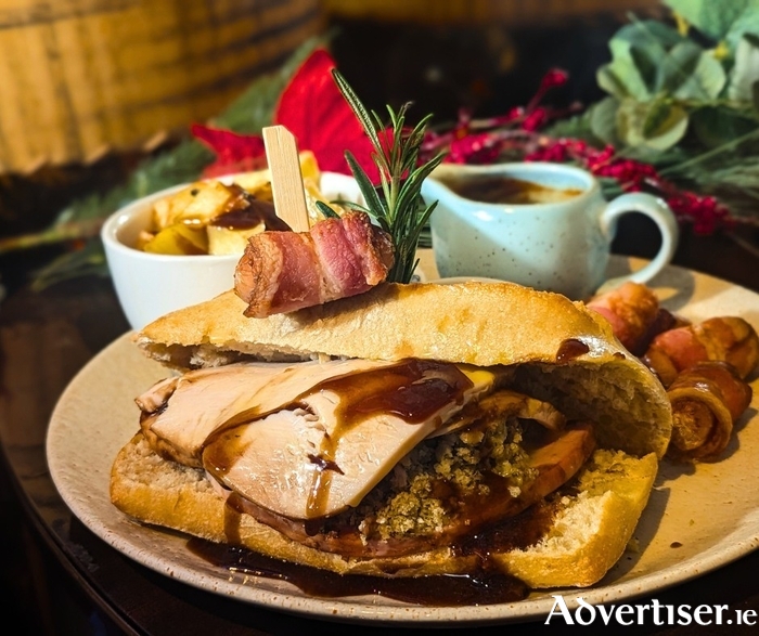 The Christmas Sandwich Returns to M Fitzgerald’s Bar 