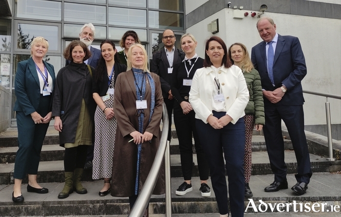 European OECI Accreditors pictured with the team from HSE West and North West Cancer Network.