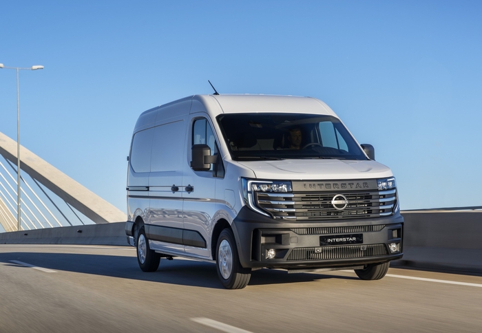 The new Interstar is Nissan's first fully-electric large van.