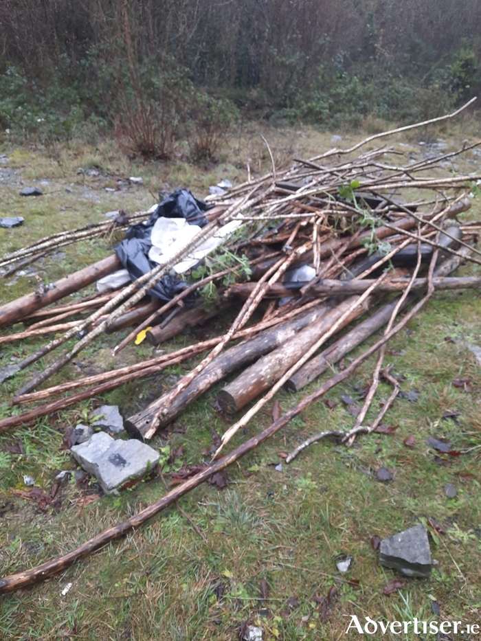 The degree of destruction to Merlin Woods Community Garden has been described as requiring a significant amount of effort and force. 